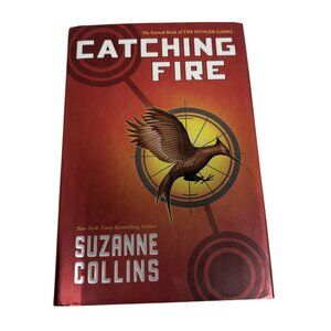 Catching Fire 1st Edition Hardcover Second Book Of The Hunger Games Suzanne Coll